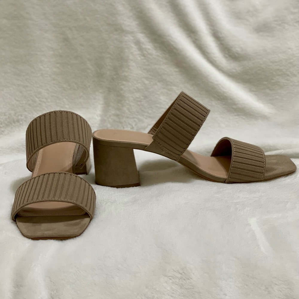 MIA Taupe Heels Size 10M